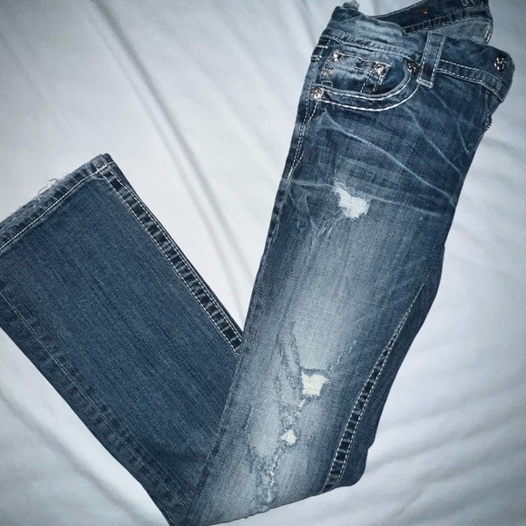 Miss Me Boot Cut Jeans - Picture 5 of 9